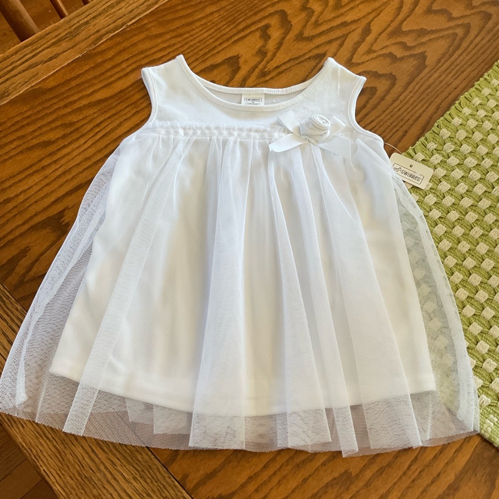 NWT Swiggles Sleeveless Summer Dress, Little Girl’s Sz 2T